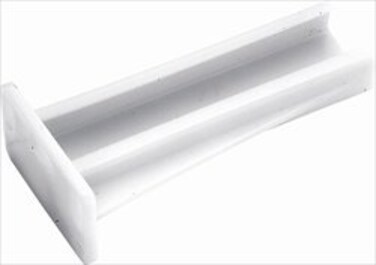 Hickory Hardware P1700BKTW Bottom Mount Euro Drawer Slide Bracket White