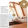 SamaN Interior Water Based Wood Stain  Natural Stain for Furniture Moldings Wood Paneling Cabinets Cherry TEW11312 12 oz