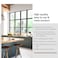 SamaN Interior Water Based Wood Stain  Natural Stain for Furniture Moldings Wood Paneling Cabinets Cherry TEW11312 12 oz