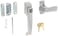 Wright Products VK4442 Keyed HVY Duty Tie Down Hdl Aluminum
