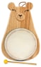 Green TonesAwardWinning Momma Bear Drum with Mallet Multicolor Model3718