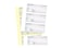 Adams Money and Rent Receipt Book 2Part Carbonless WhiteCanary 758 x 1078 Bound Wraparound Cover 200 Sets per Book 4 Receipts per Page DC1182