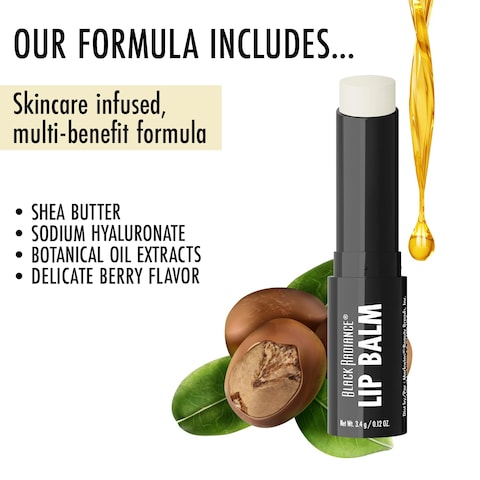 Black Radiance Beyond A Pout Plumping Lip Balm Moisturizes  Conditions with a Blend of Botanical Oils  Hyaluronic Acid For a Glossy Finish Vegan CrueltyFree  Pamper