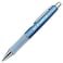 PILOT Dr Grip Limited Refillable  Retractable Gel Ink Rolling Ball Pen Fine Point Metallic Ice Blue Barrel Black Ink Single Pen 36271