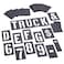CH Hanson 10194 4  46 pc Plastic Interlocking Stencil
