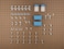 National Hardware N112058 2392BC Peg Hook Assortment in Zinc plated 43 pack43piece kit