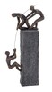 Deco 79 Polystone People Decorative Sculpture Climbing Home Decor Statue Accent Figurine 7 x 3 x 17 Gray