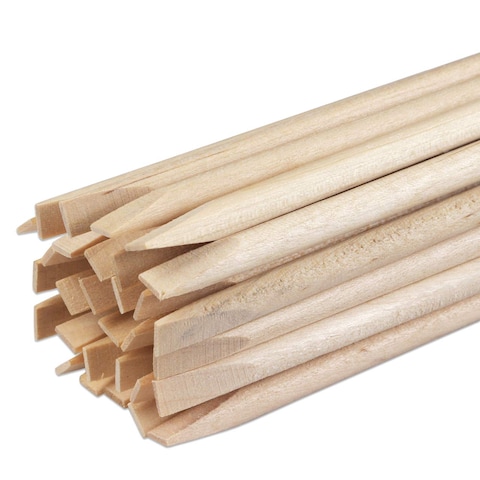 Beauticom Premium Wood Sticks Cuticle Pusher Manicure Pedicure Tools 1000 Pieces Large 7Cuticle Pusher