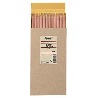 MOMA MUJI 12 Colored Pencils