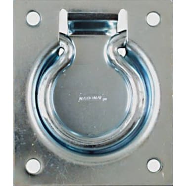 National Hardware N203752 Flush Ring Pull For Chests Trapdoor Lifts and By Passing Doors