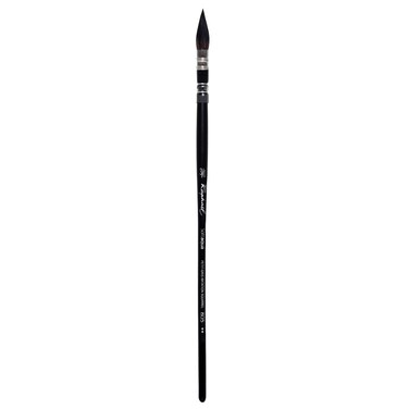Raphael SoftAqua Synthetic Squirrel Watercolor Brush Quill 30 Black