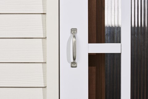 Wright Products 4 34 inch Pull Handle for Screen Doors Cabinets Drawers DIY Home Projects Galvanized