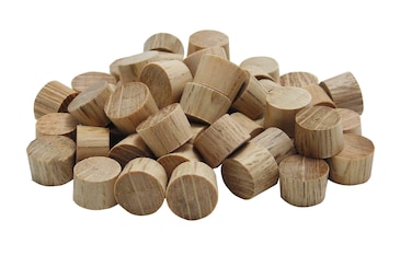 General Tools 38Inch Flat Head Plugs 313038 FSC Ethically Sourced Oak 50 Count Pack of 1