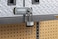 BRINKS  44mm Laminated Steel Keyed Padlock with Adjustable Shackle  Chrome Plated with Hardened Steel Shackle