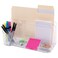 Innovative Storage Designs Desktop Organizer 9 Compartments Clear