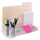 Innovative Storage Designs Desktop Organizer 9 Compartments Clear