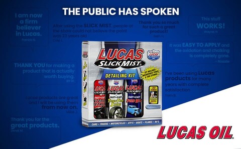 Lucas Oil 10558 Slick Mist Detailing Kit