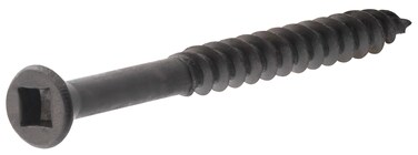 Hillman 47312 Square Drive Black Phosphate Trim Screws 6 x 158