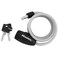 Master Lock 8109D Compact Cable Lock Silver 5Foot X 516inch  Gray