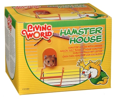 Living World Hamster House with Step Ladder