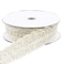 1x10yd Ivory Crochet Lace Ribbon