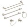 Moen Preston Collection Spot Resist Brushed Nickel 7inch Bathroom Hand Towel Ring Wall Mounted Towel Hanger DN8486BN
