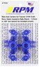RPM 73165 Axle Carriers Blue 116 Traxxas Blue
