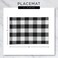 DII Variegated Tabletop Collection Placemat Set3x19 Light Blue 6 Piece