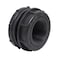 Valley Industries BHF200BC Bulkhead Fitting 2 FNPT Black