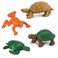 Safari Ltd Frogs  Turtles TOOB  12 Mini Frog and Turtle Figurines  Educational Toy Set for Boys Girlsand Kids Ages 3