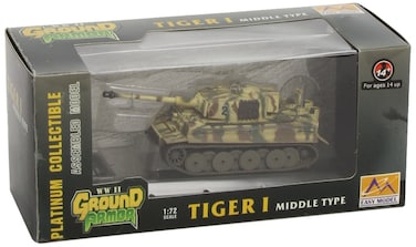 Easy Model Tiger I Middle Type SPZABT508 Italy 1944 Military Vehicle Kit