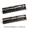 OIC Adjustable 3Hole Punch Black