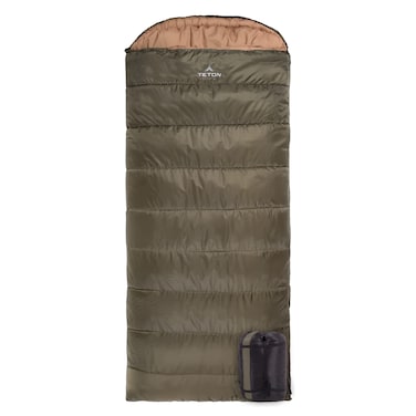 TETON Sports Celsius XXL 0 Degree Sleeping Bag  0F ColdWeather Sleeping Bag for Adults Camping Made Easyand Warm Compression Sack Included