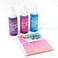 SEI Girly Tie Dye Kit 3 Pack PreMixed Spray Tie Dye Kit EasytoUse NonToxic Fabric Dye in Desert Purple Turquoise and Magenta