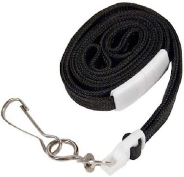Advantus 75404 Deluxe Safety Lanyards JHook Style 36Inch Long Black 24Box