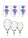 Kids Tennis Racket with Training Videos  19 Inch Aluminum Youth Tennis Racket Neoprene Handle  Junior Tennis Racket for Kids Age 512  Childrens Tennis Rackets by Street Tennis Club BlackYellow