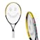 Kids Tennis Racket with Training Videos  19 Inch Aluminum Youth Tennis Racket Neoprene Handle  Junior Tennis Racket for Kids Age 512  Childrens Tennis Rackets by Street Tennis Club BlackYellow