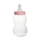 FIREFLY IMPORTS Jumbo Milk Bottle Coin Bank Baby Shower Plastic Container 13inch Light Pink Big Baby Bottle for Shower Game