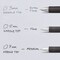 Pentel Gel Ink Pen EnerGel RTX Retractable Gel Pen 05mm Fine Point Needle Tip Violet Ink BLN75BP2V