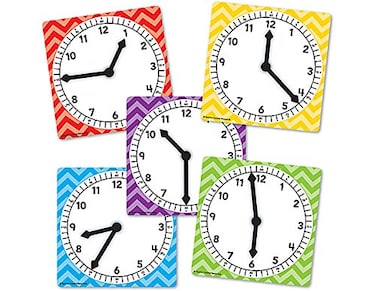 Teacher Created Resources Clocks Set of 5 20640
