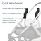 UPPAbaby Upper Adapter for Vista Vista V2 and Vista V3 Strollers Compatible with Bassinet Toddler Seat Aria Mesa V2 or Mesa Max Infant Car Seats  Quick  Secure Attachment  1 Set