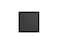 KOHLER 26149BL Honesty Square 10 SingleFunction RAIN HEAD Full Coverage Spray SHOWERHEAD with Easytoclean Surface Matte Black 25 GPM