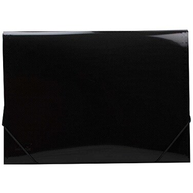 JAM PAPER Accordion Folders  13 Pocket Plastic Expanding File  Legal Size  10 x 15  Black  Sold Individually