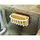 Kitchen Details Suction Cup Sponge Holder  Sink Caddy  Storage  Organization  Rust Resistant  White