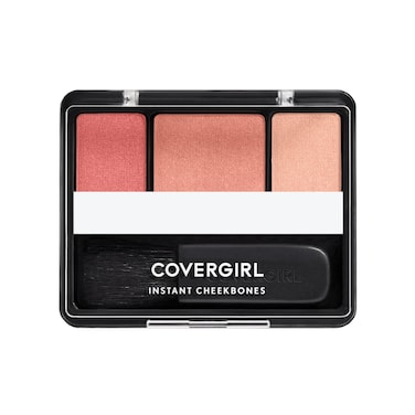 COVERGIRL Instant Cheekbones Contouring Blush Peach Perfection Palette 29 Oz Blush Makeup Pink Blush Lightweight Blendable Natural Radiance Sweeps on Evenly