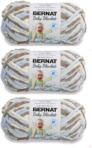 Bulk Buy Bernat Baby Blanket Yarn 3Pack Little Cosmos 1611033128