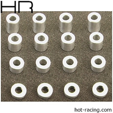 Hot Racing S Pieces3006 M3 Medium Aluminum Standoff Spacer