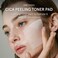 ONE THING Cica Peeling Toner Pad 634 Oz 65 Pads  Vegan Soothing Calming Exfoliating Purifying Hydrating Facial Cotton Toner Pads for All Sensitive Skin Pore Blackhead Care  Korean Skincare
