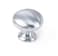Laurey 40739 Solid Brass 138Inch Diameter Knob Solid Brass with Satin Chrome