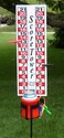 ScoreTower  Scoreboard  Drinkholder for Bocce Ball
